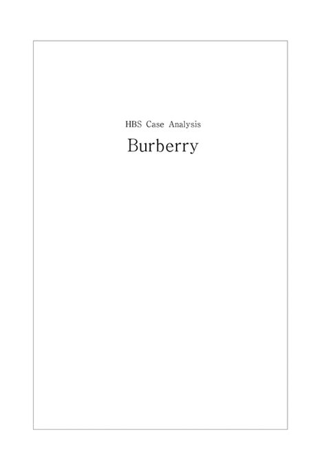 burberry hbsfs